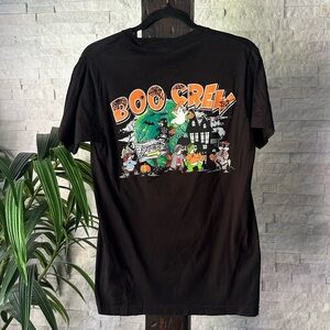 BUC-EES Beaver Black “Boo Crew” Halloween Trick or Treat Graphic T-Shirt Size S